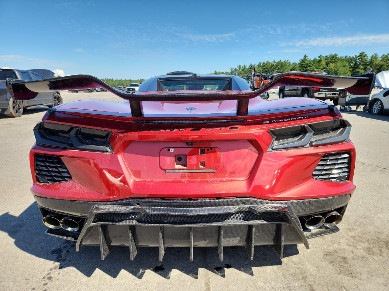 2022 Chevrolet Corvette Stingray 2Lt VIN: 1G1YB3D47N5121493 Lot: 70452345