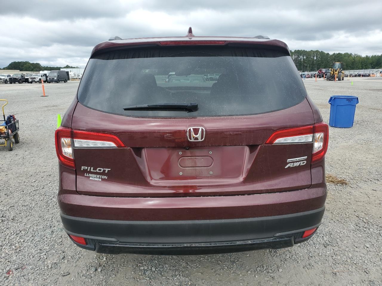 2022 Honda Pilot Se VIN: 5FNYF6H29NB096987 Lot: 80491485