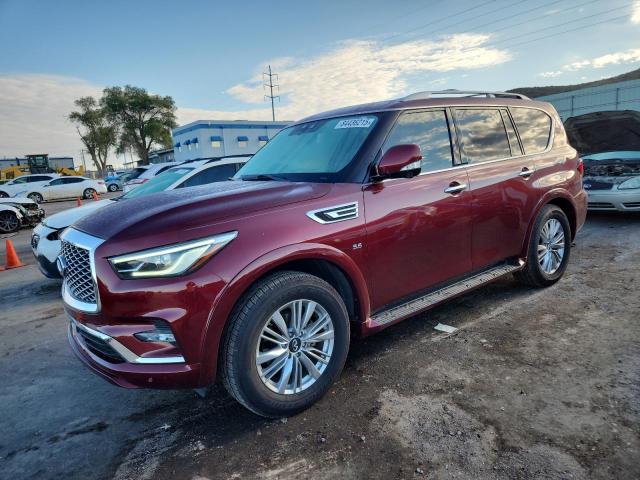  INFINITI QX80 2020 Красный