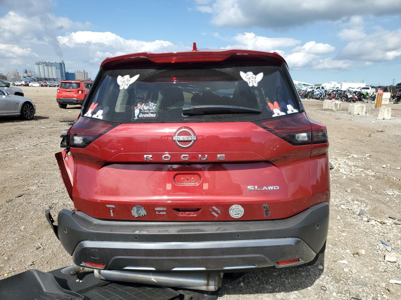 2022 Nissan Rogue Sl VIN: 5N1BT3CB4NC683398 Lot: 81756235