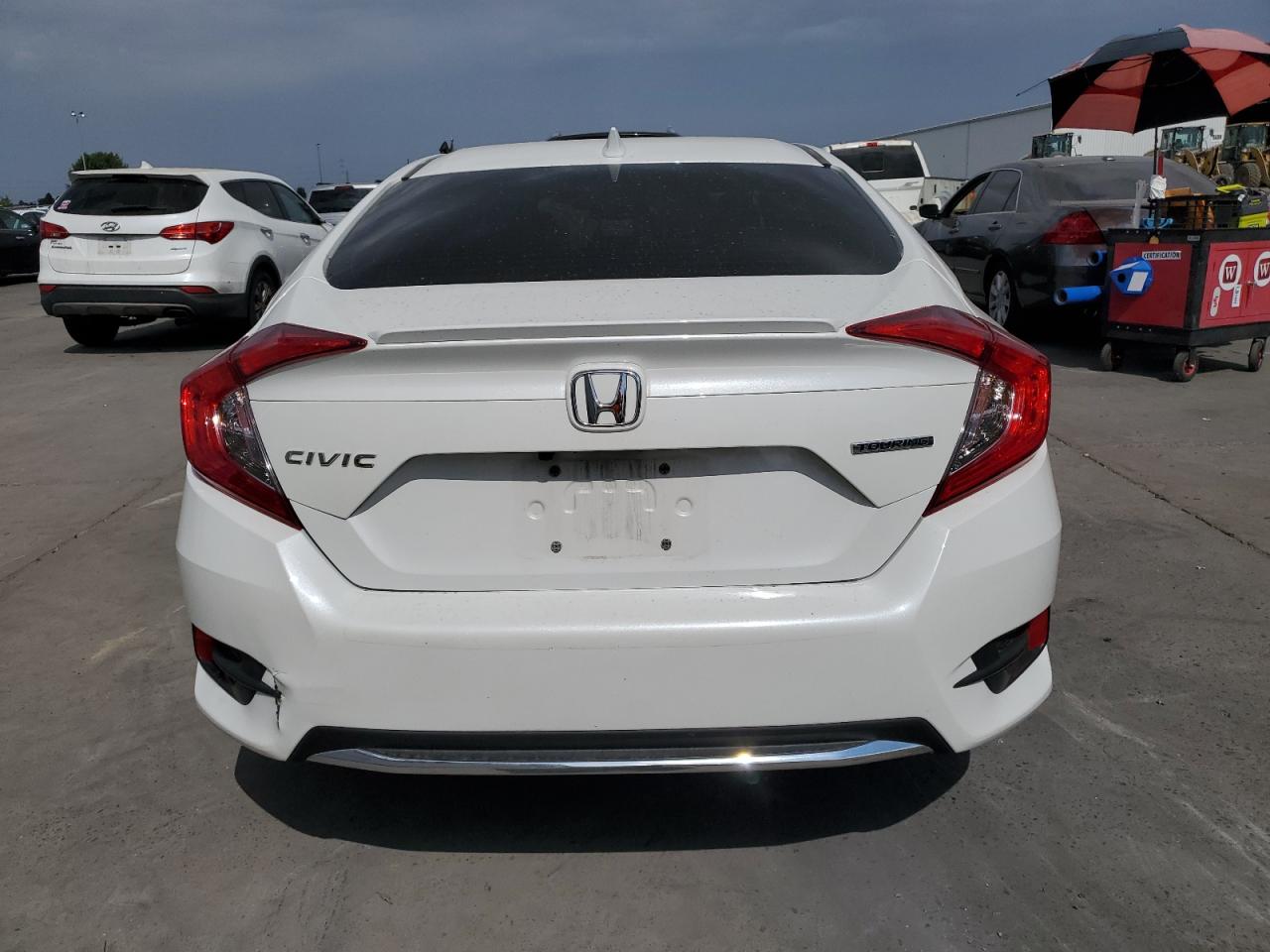 2019 Honda Civic Touring VIN: 19XFC1F91KE200070 Lot: 81516515