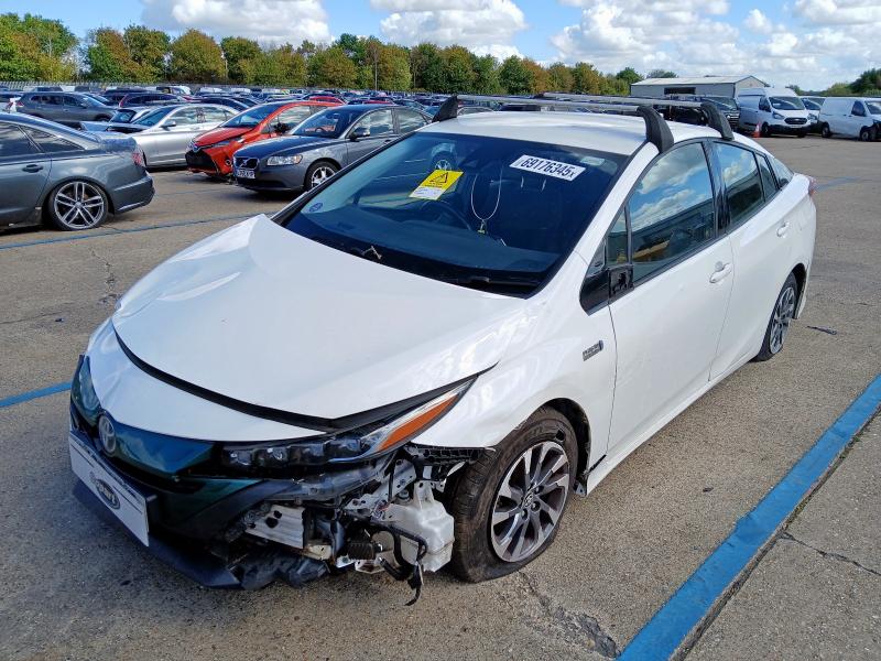 2017 TOYOTA PRIUS BUSINESS ED + PHEV  for sale at Copart NEWBURY
