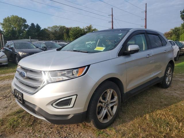 Паркетники FORD EDGE 2017 Серебристый