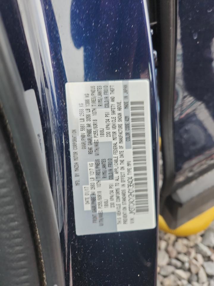 2017 Mazda Cx-9 Touring VIN: JM3TCACY2H0136404 Lot: 81161585
