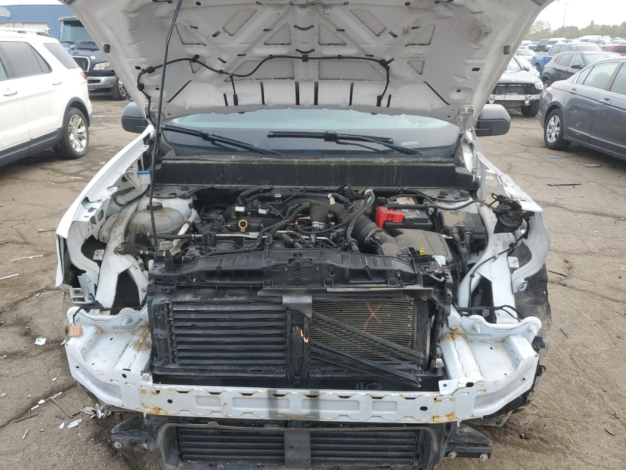 2022 Ford Maverick Xl VIN: 3FTTW8F92NRA40961 Lot: 81596035