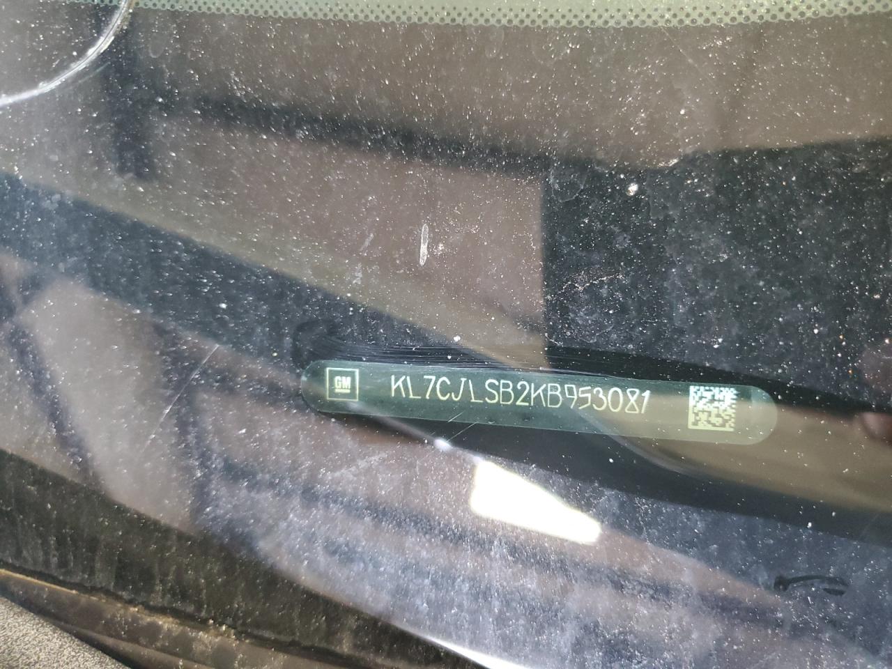 2019 Chevrolet Trax 1Lt VIN: KL7CJLSB2KB953081 Lot: 81628855