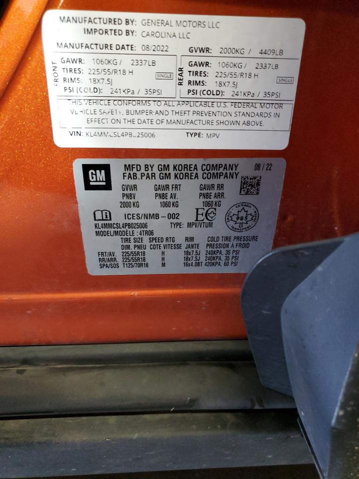 2023 Buick Encore Gx Preferred VIN: KL4MMCSL4PB025006 Lot: 82067065