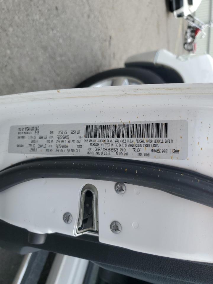 2015 Ram 1500 Slt VIN: 1C6RR7LM3FS699875 Lot: 81729305