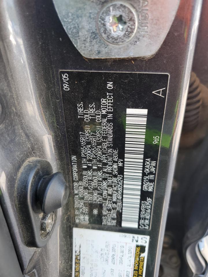 2006 Toyota 4Runner Sr5 VIN: JTEBU14R968056293 Lot: 81567495