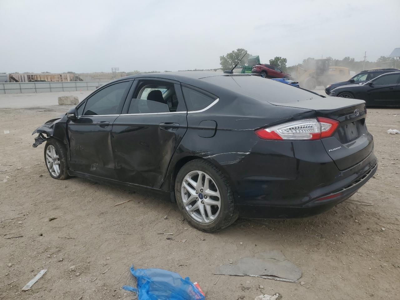 2016 Ford Fusion Se black null gas 3FA6P0H77GR128095 photo #3