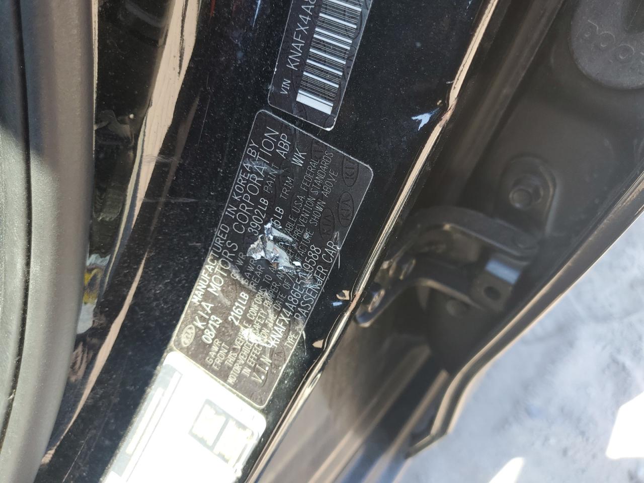 2014 Kia Forte Ex VIN: KNAFX4A86E5139588 Lot: 71413455