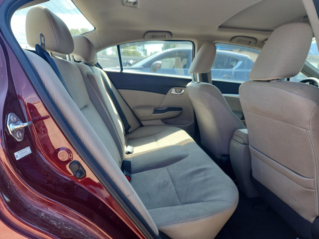 2013 Honda Civic Ex VIN: 2HGFB2F8XDH538639 Lot: 80489675