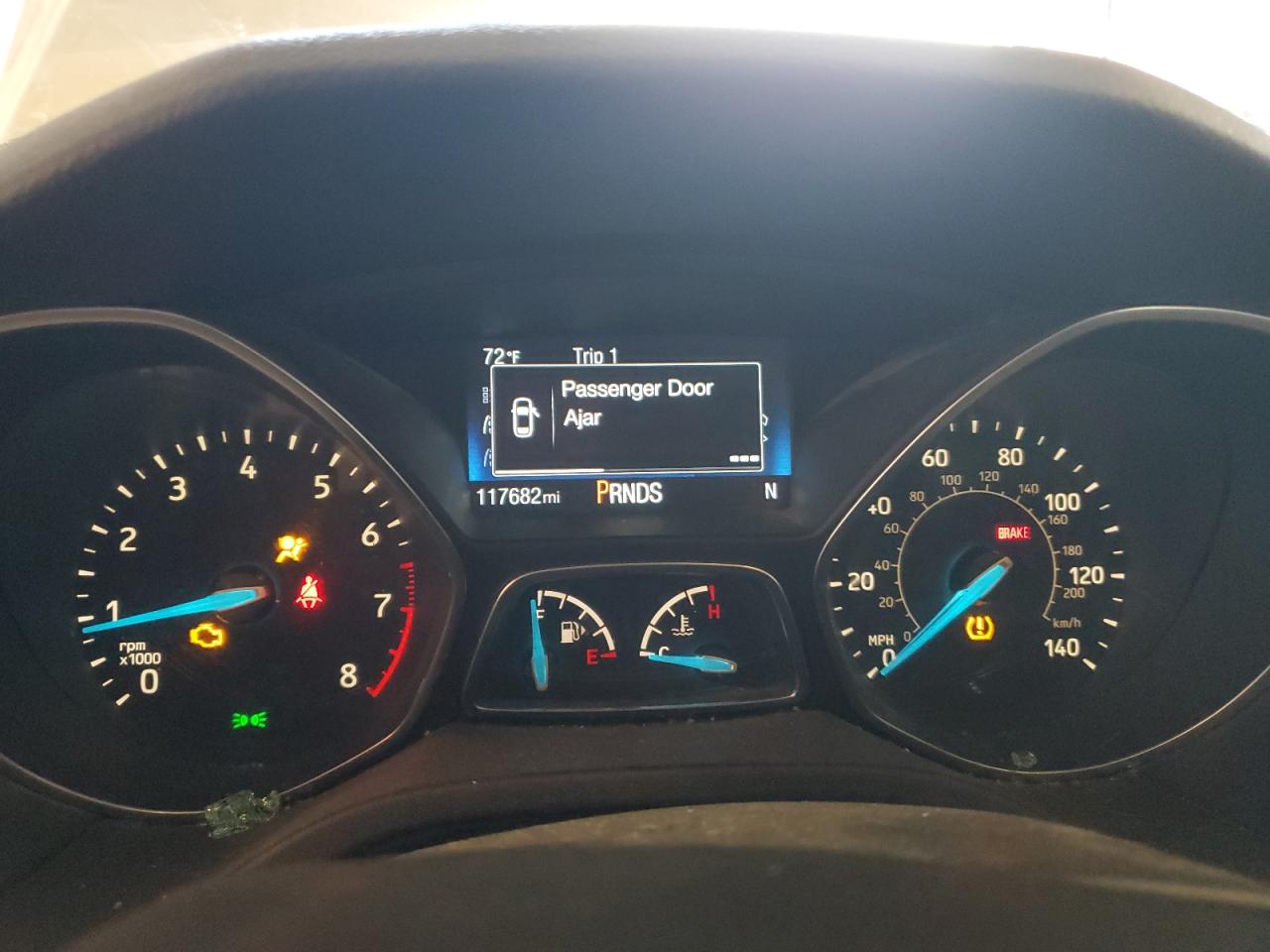 2018 Ford Focus Titanium VIN: 1FADP3N21JL262611 Lot: 80261475