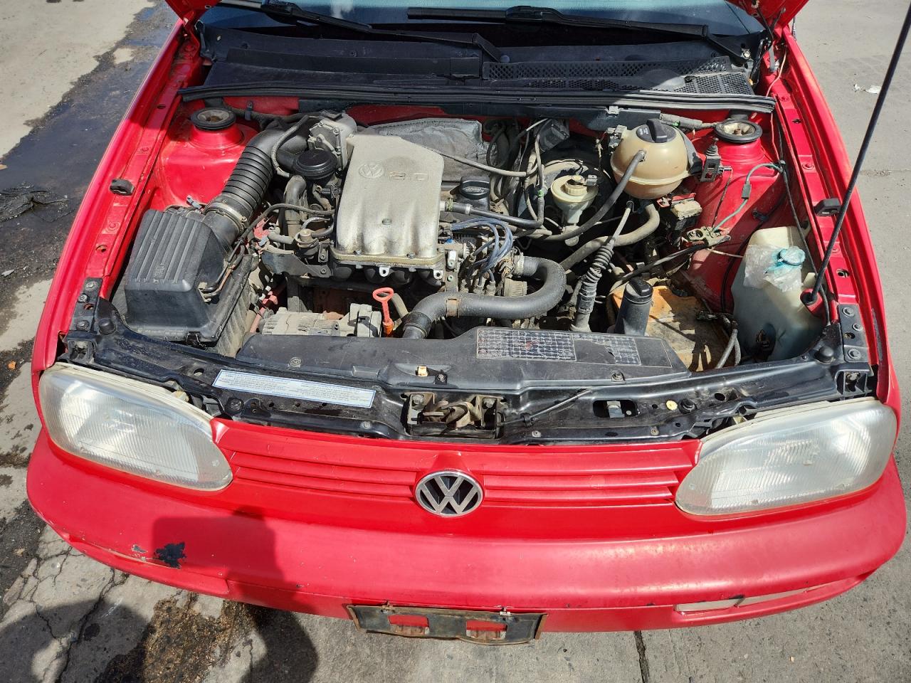1996 Volkswagen Golf Gl VIN: 3VWFA81H3TM101400 Lot: 71706555