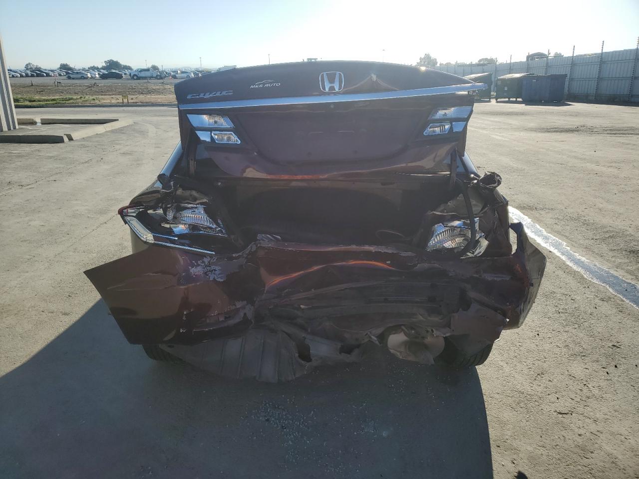 2014 Honda Civic Lx VIN: 19XFB2F55EE215617 Lot: 81482165