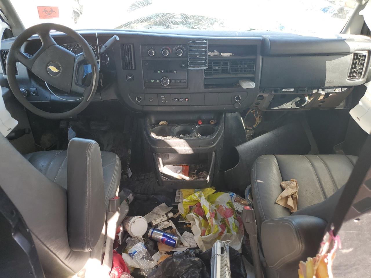 2013 Chevrolet Express G2500 VIN: 1GCWGFFAXD1110501 Lot: 84205045