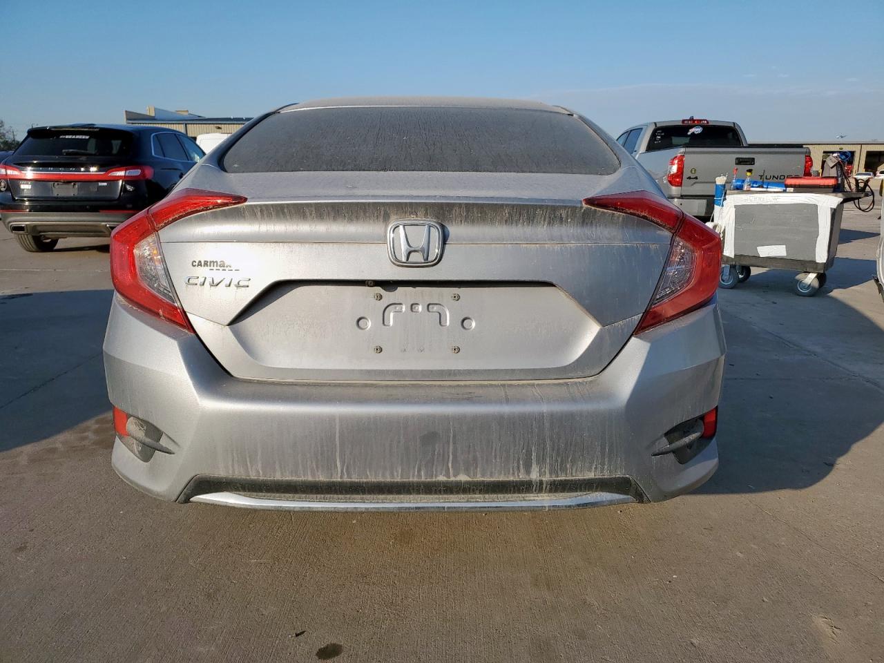 2020 Honda Civic Lx VIN: 19XFC2F61LE007222 Lot: 81953435