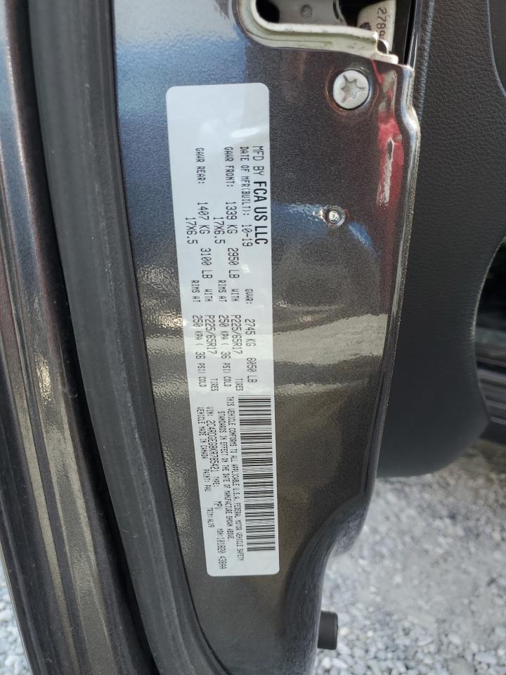 2019 Dodge Grand Caravan Gt VIN: 2C4RDGEG8KR785421 Lot: 81601855