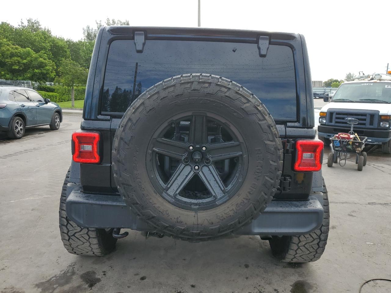 2019 Jeep Wrangler Unlimited Rubicon VIN: 1C4HJXFN2KW519658 Lot: 81570085