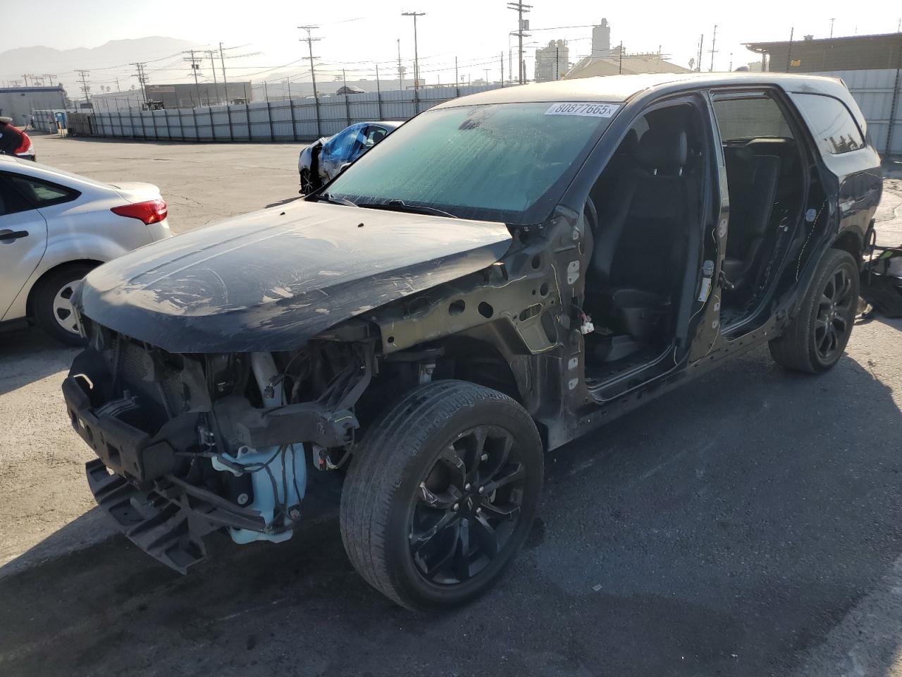 2020 Dodge Durango Gt black null flexible 1C4RDHDG4LC129671 photo #1