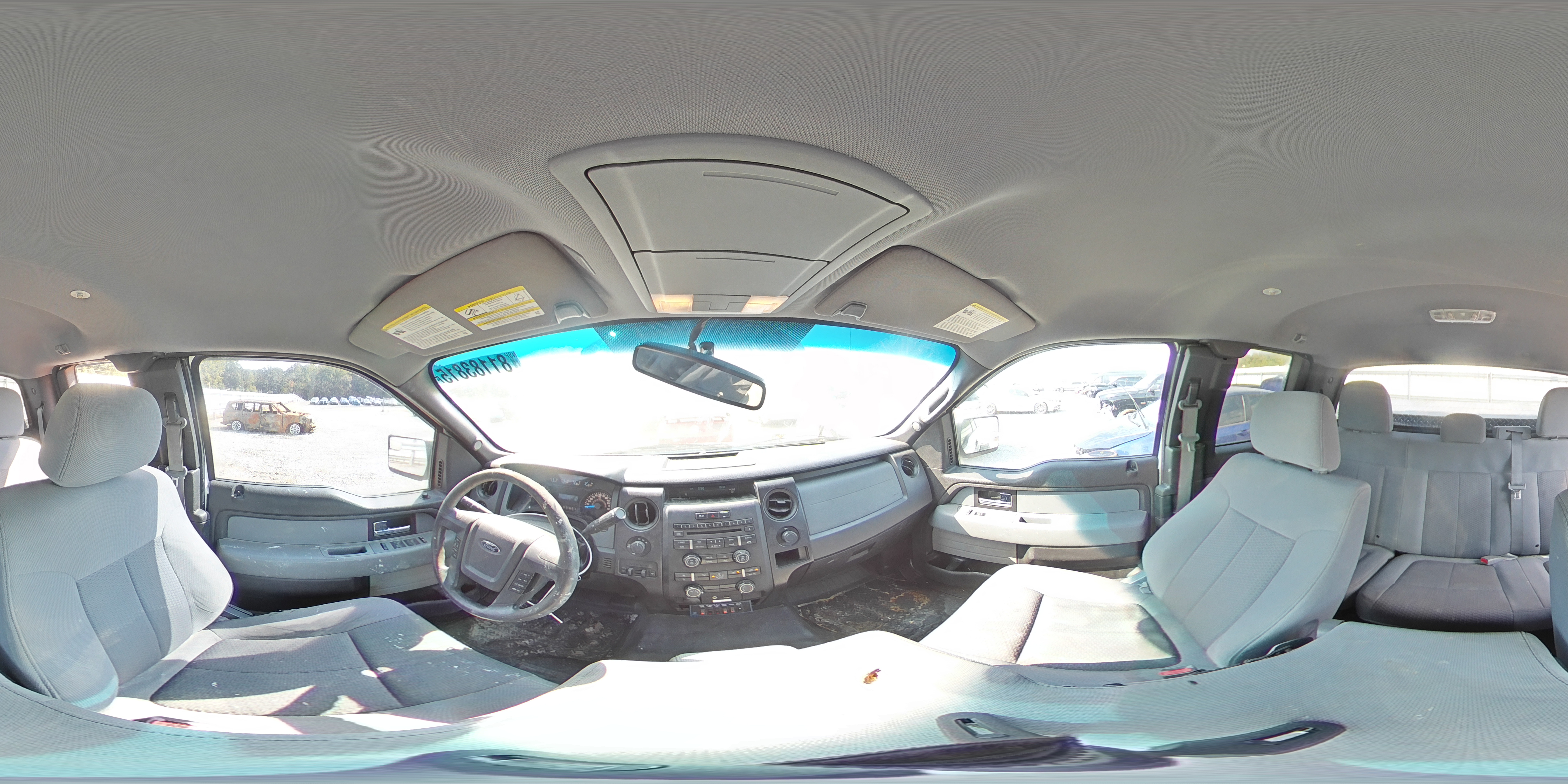 2013 Ford F150 Super Cab VIN: 1FTFX1EF0DKE06721 Lot: 81183815