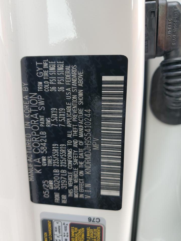 2025 Kia Sorento Sx Prestige VIN: KNDRMDJH9S5410244 Lot: 80402675