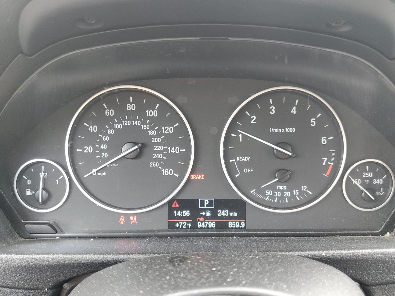 2013 BMW 328 I Sulev VIN: WBA3C1G54DNR48063 Lot: 80756365