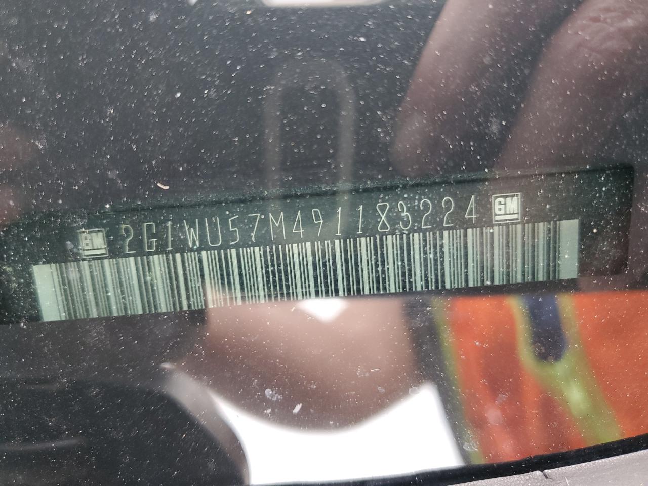 2009 Chevrolet Impala Ltz VIN: 2G1WU57M491183224 Lot: 81703905