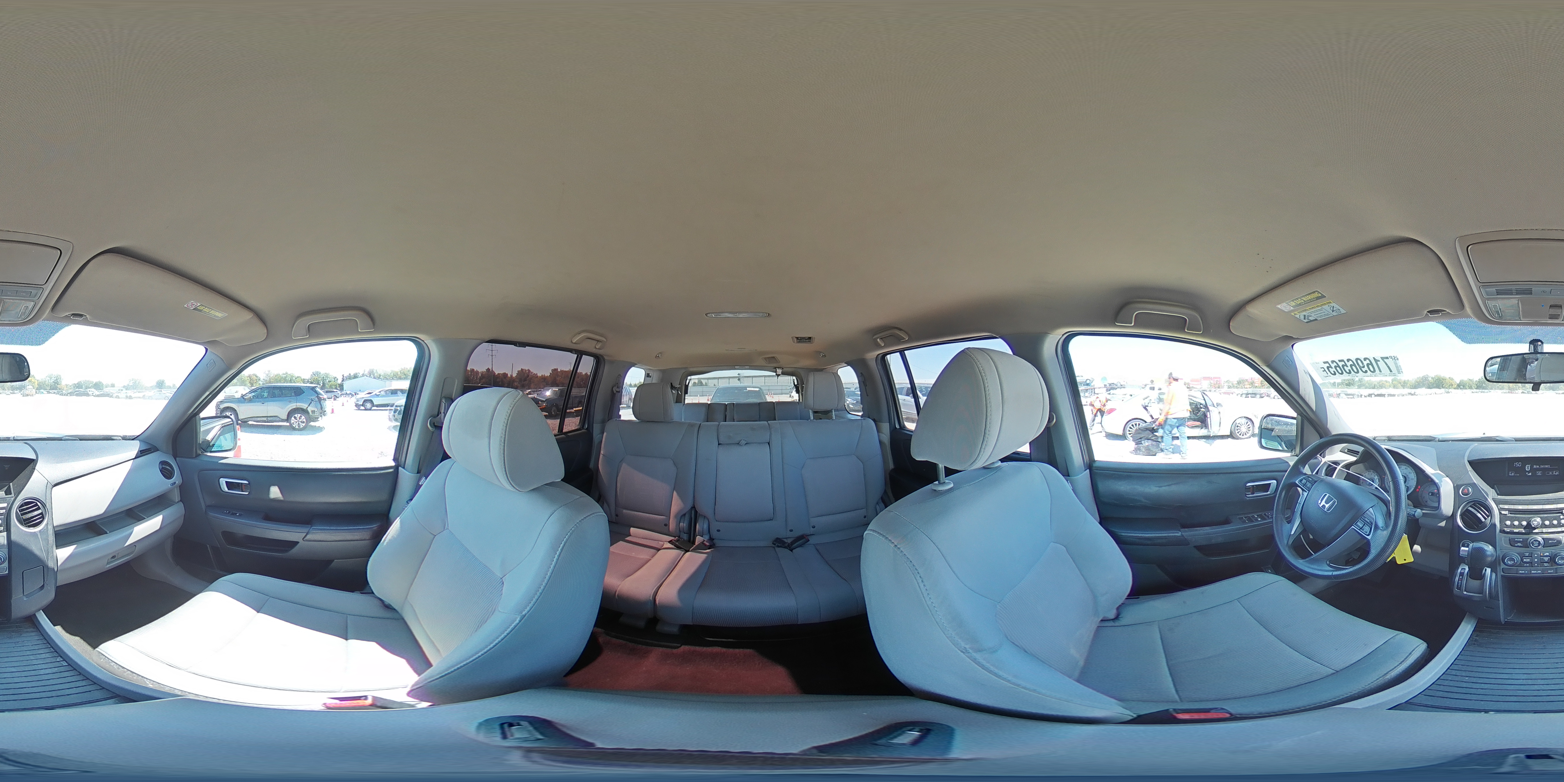 2012 Honda Pilot Ex VIN: 5FNYF4H42CB015539 Lot: 71696565