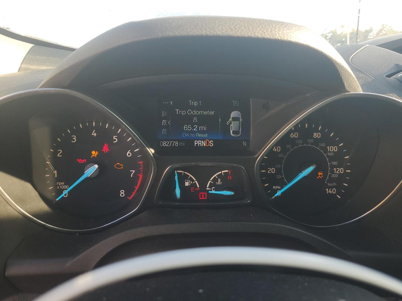 2017 Ford Escape S VIN: 1FMCU0F75HUE85614 Lot: 81024725