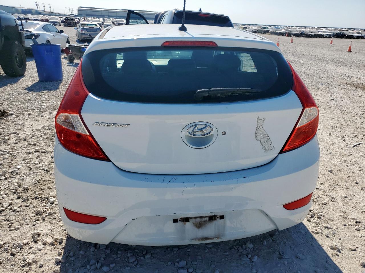 2015 Hyundai Accent Gs VIN: KMHCT5AEXFU202496 Lot: 80401945