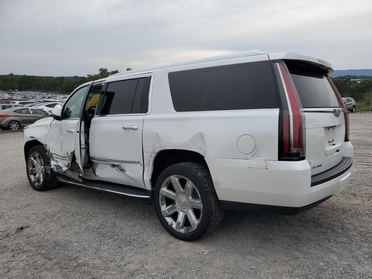 2016 Cadillac Escalade Esv Luxury white null gas 1GYS4HKJ4GR290406 photo #3