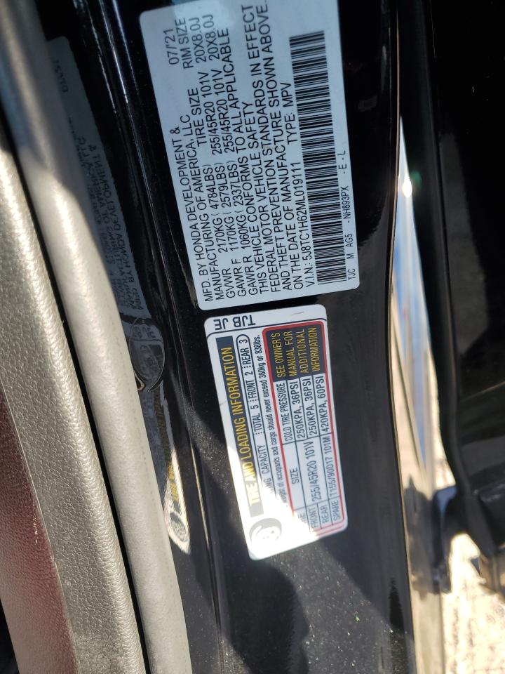 2021 Acura Rdx A-Spec VIN: 5J8TC1H62ML019111 Lot: 84229195