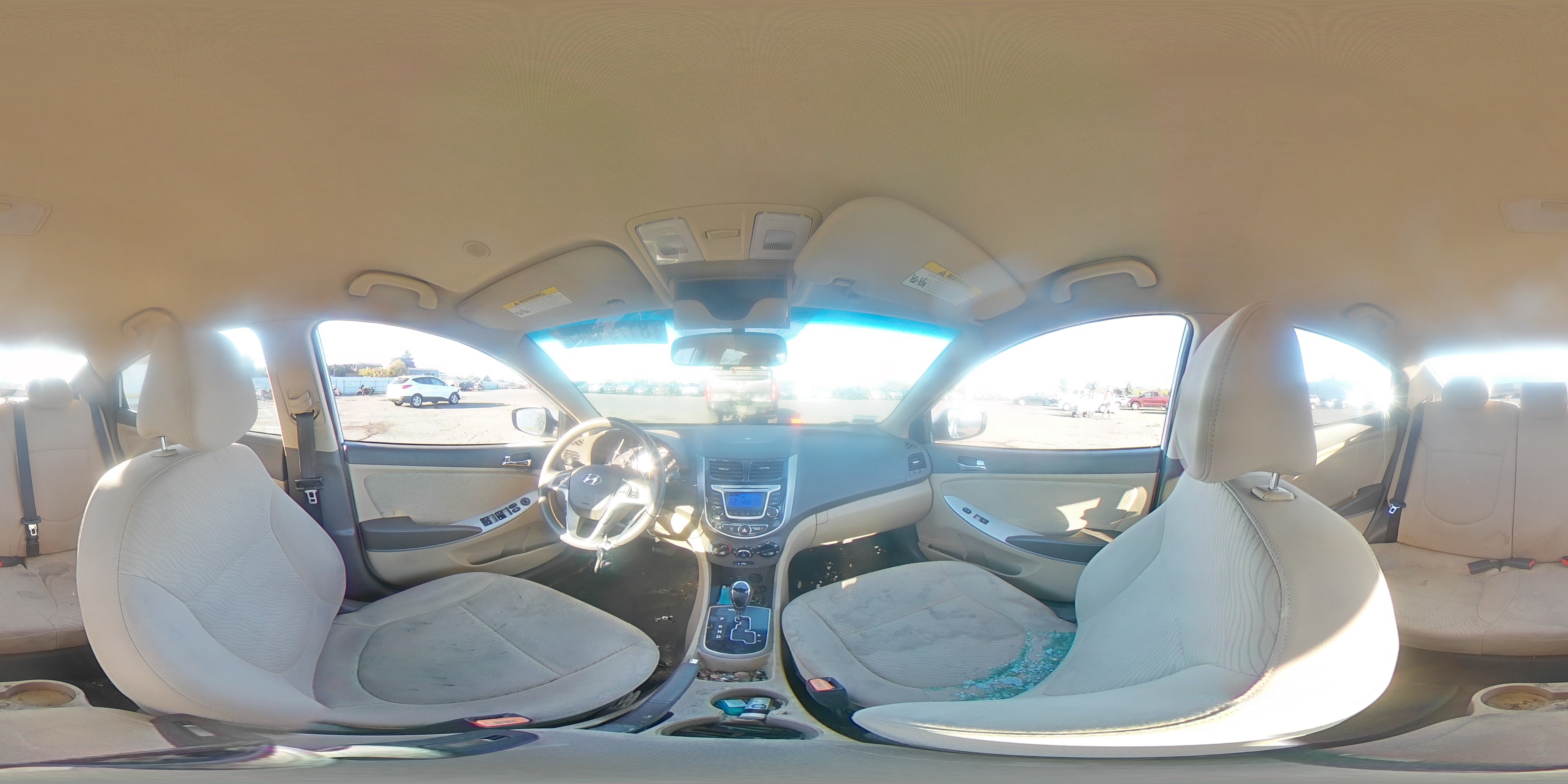 2014 Hyundai Accent Gls VIN: KMHCU4AE0EU764896 Lot: 81795945