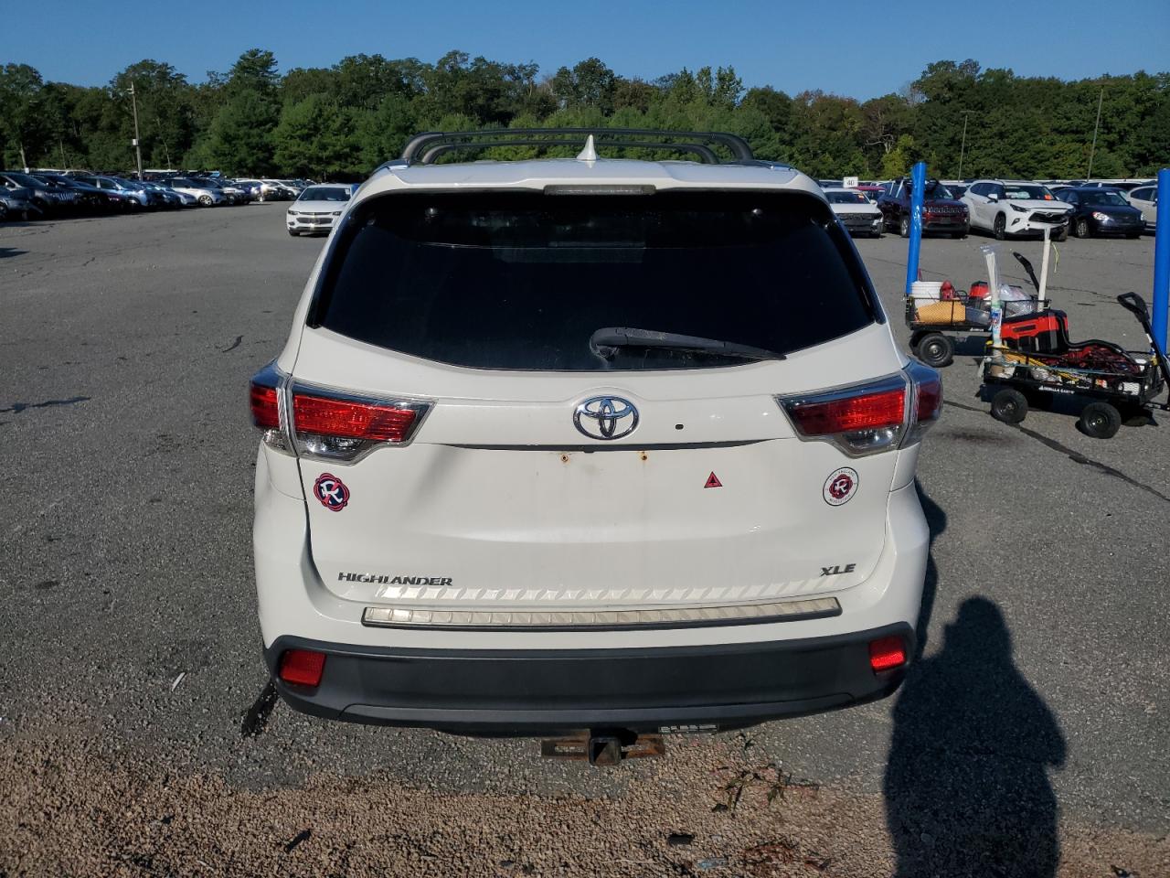 2014 Toyota Highlander Xle VIN: 5TDJKRFH5ES023312 Lot: 81203045