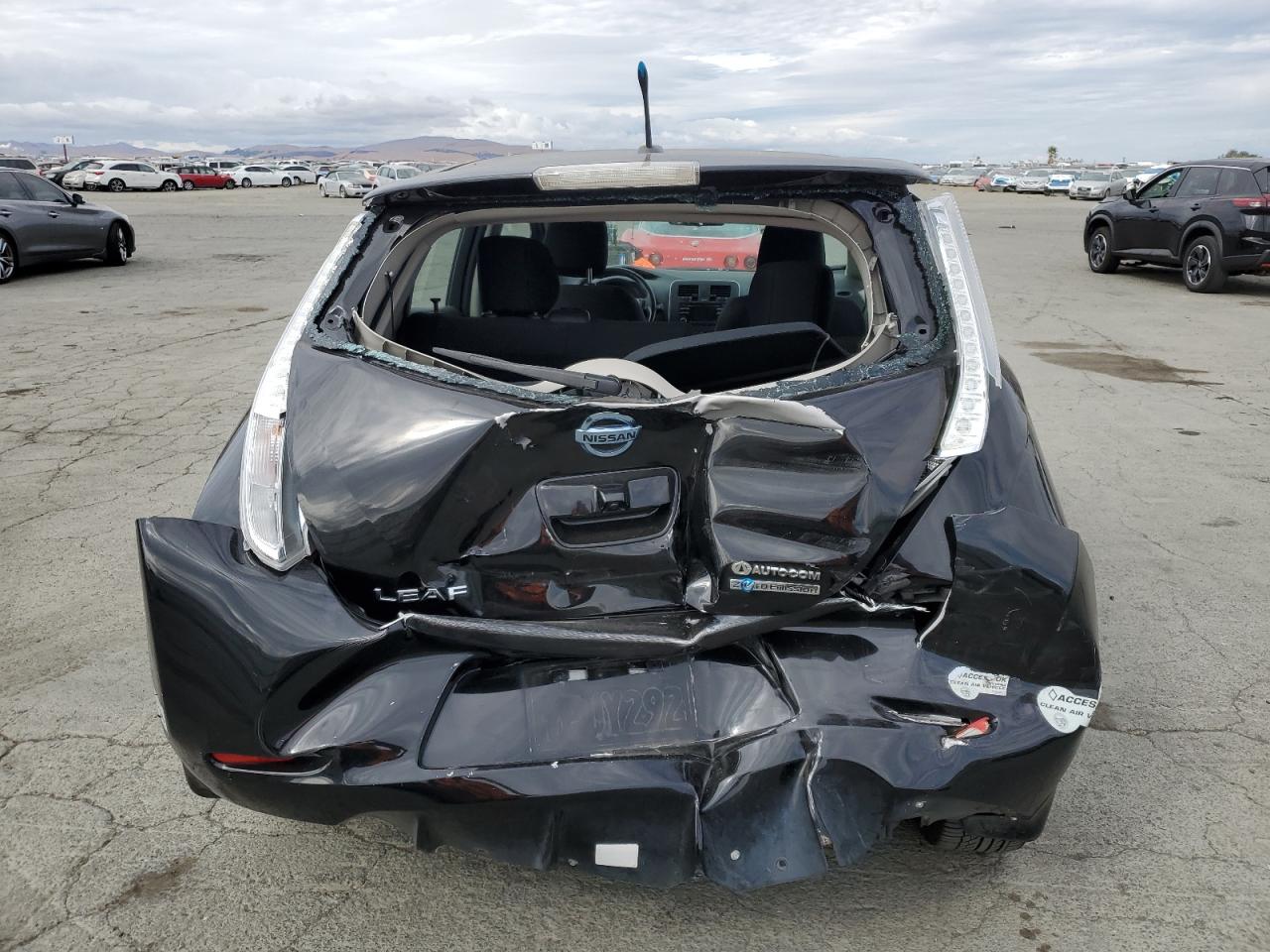 2014 Nissan Leaf S VIN: 1N4AZ0CP5EC334927 Lot: 82173495