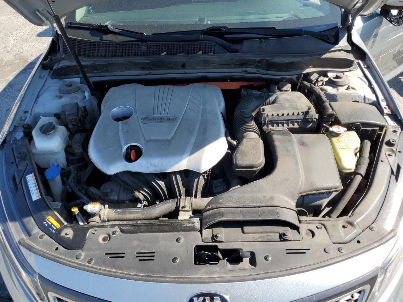 2015 Kia Optima Hybrid VIN: KNAGM4AD0F5089668 Lot: 81687805