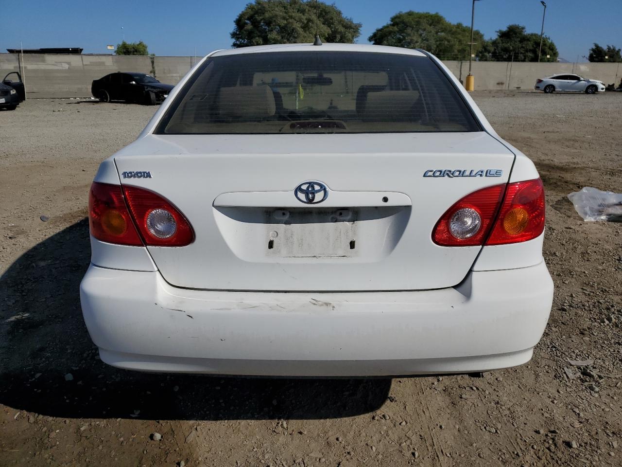 2003 Toyota Corolla Ce VIN: JTDBR32E730050858 Lot: 84818375