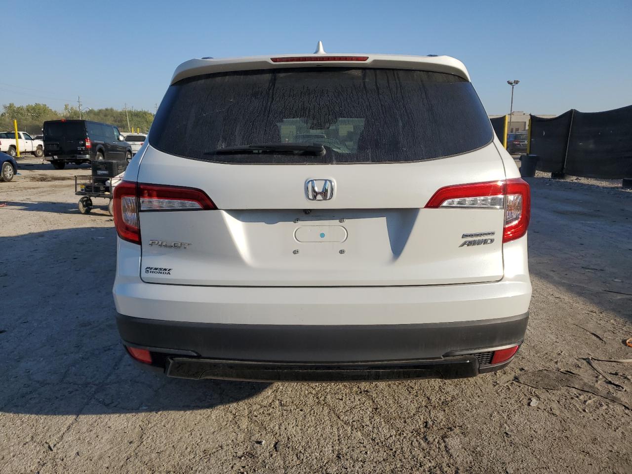 2022 Honda Pilot Se VIN: 5FNYF6H21NB059710 Lot: 81849155