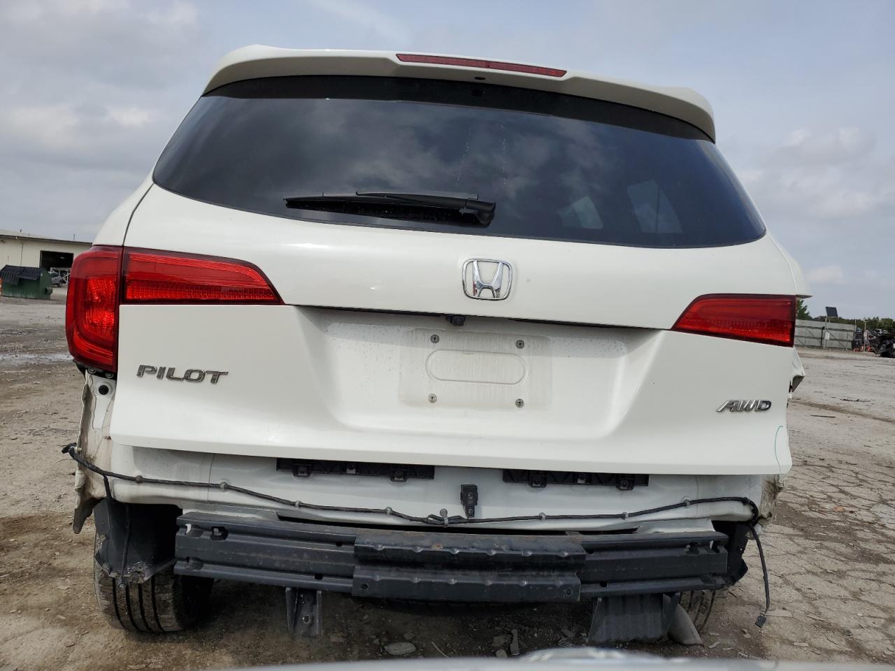 2017 Honda Pilot Exl VIN: 5FNYF6H57HB044966 Lot: 81537455