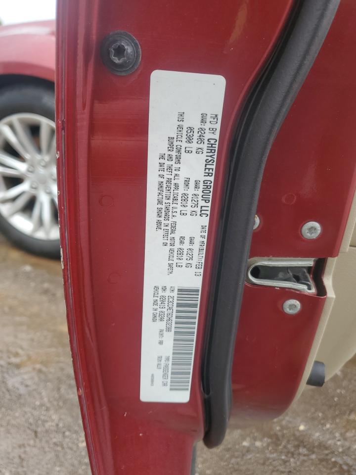 2013 Chrysler 300C VIN: 2C3CCAET6DH632388 Lot: 84001455