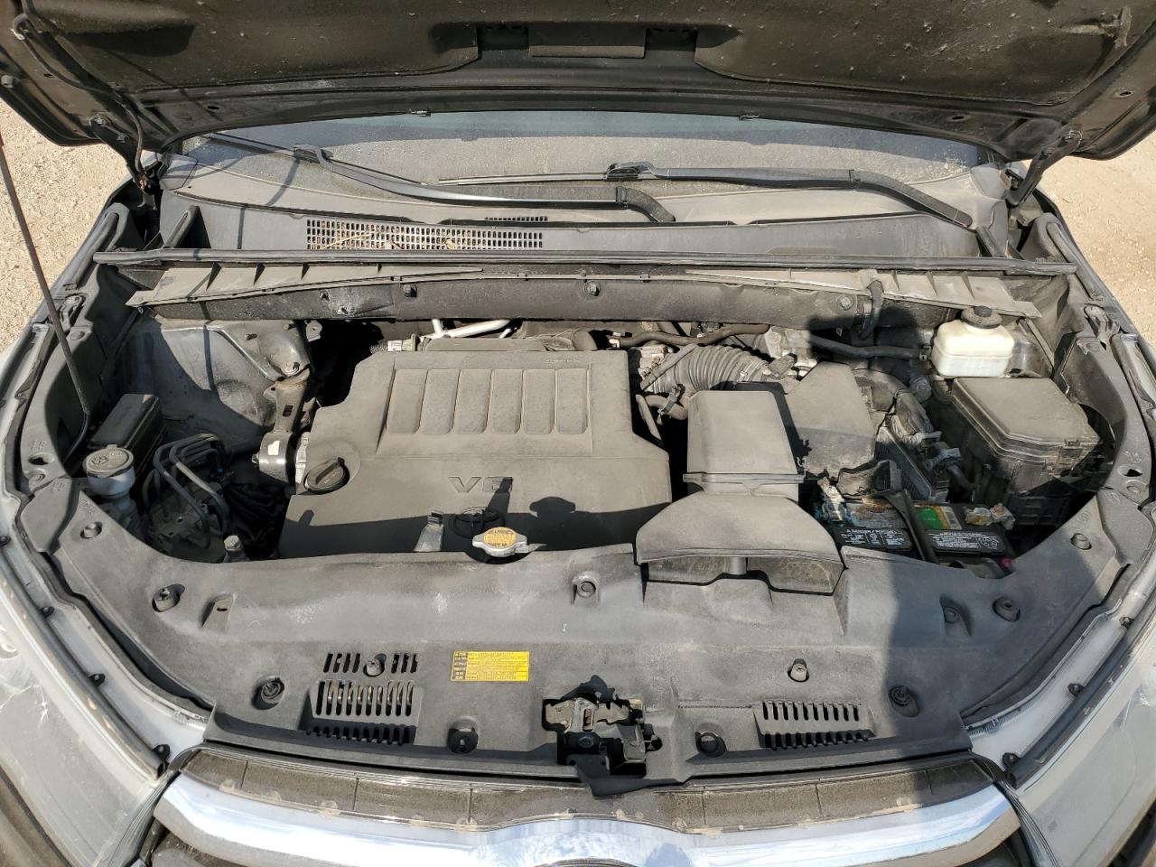 2015 Toyota Highlander Limited VIN: 5TDDKRFH0FS081603 Lot: 80293495