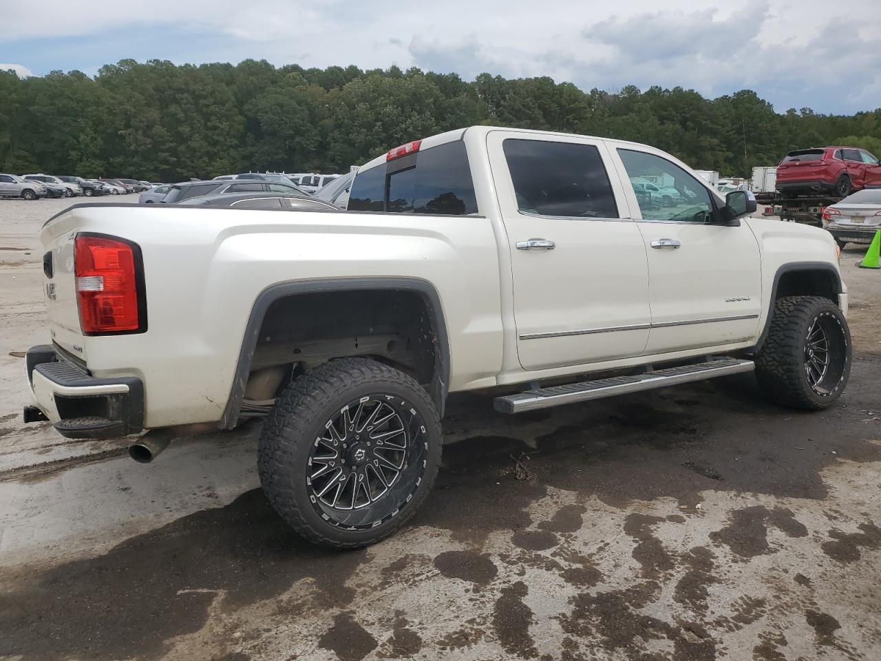 2014 GMC Sierra K1500 Denali white other gasoline 3GTU2WEC7EG405177 photo #4
