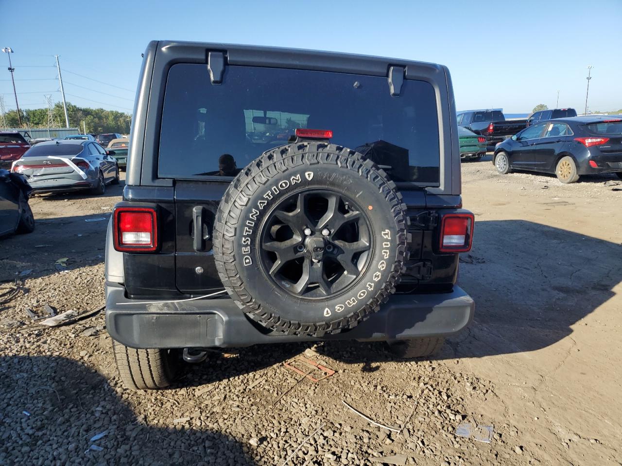 2020 Jeep Wrangler Unlimited Sport VIN: 1C4HJXDG3LW261317 Lot: 84437875