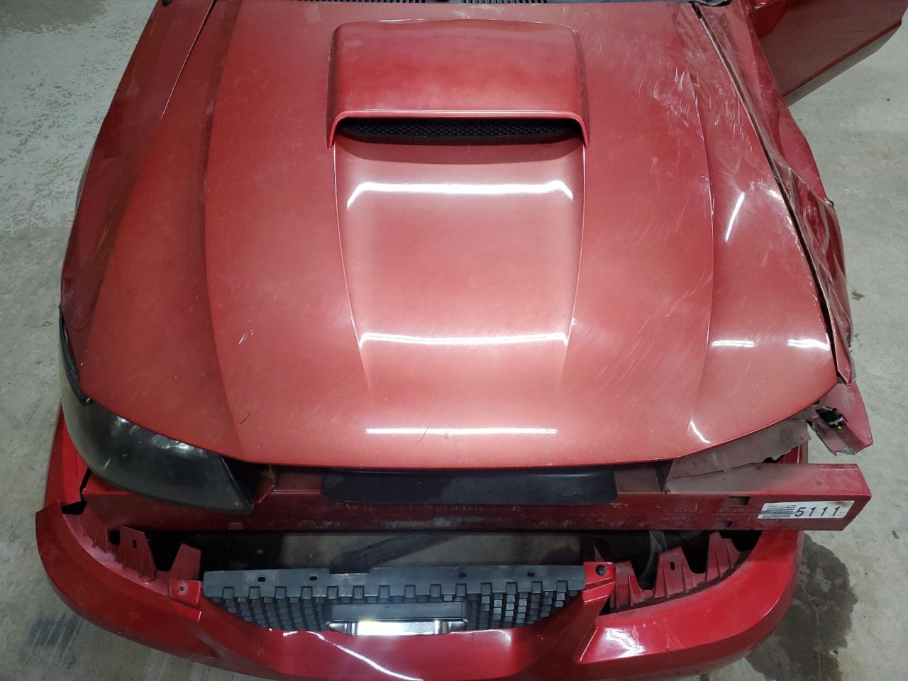 2002 Ford Mustang Gt VIN: 1FAFP45X42F119890 Lot: 81898305