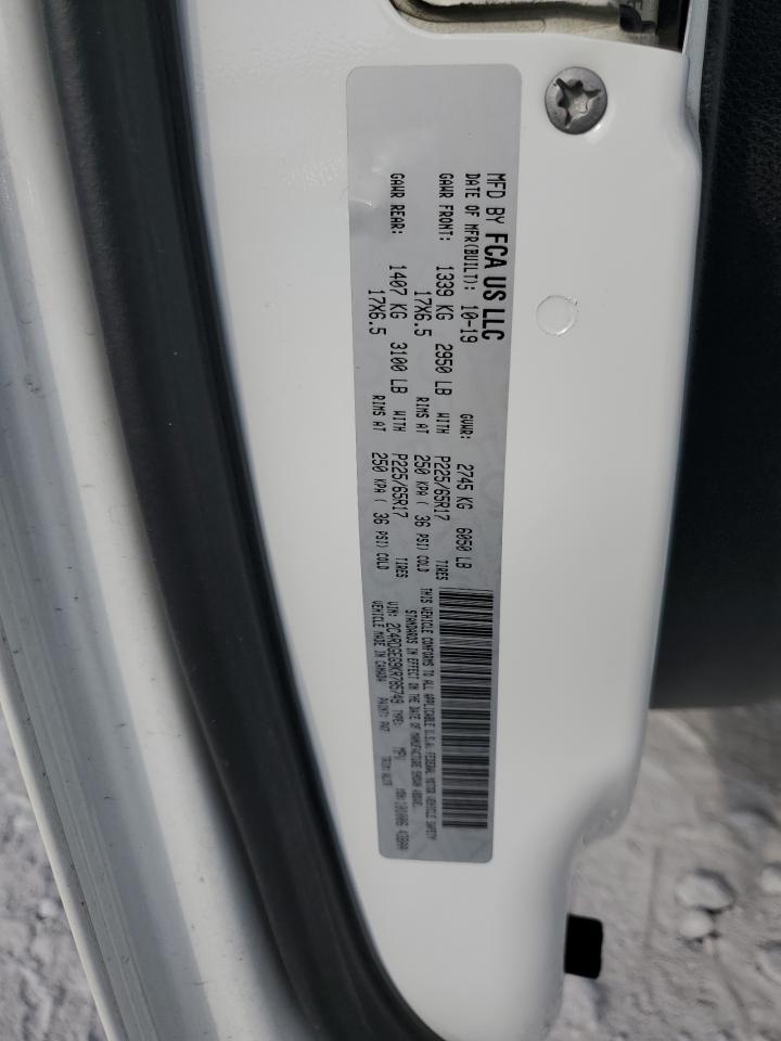 2019 Dodge Grand Caravan Gt VIN: 2C4RDGEG9KR785749 Lot: 81766675