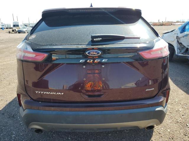  FORD EDGE 2021 Бордовый