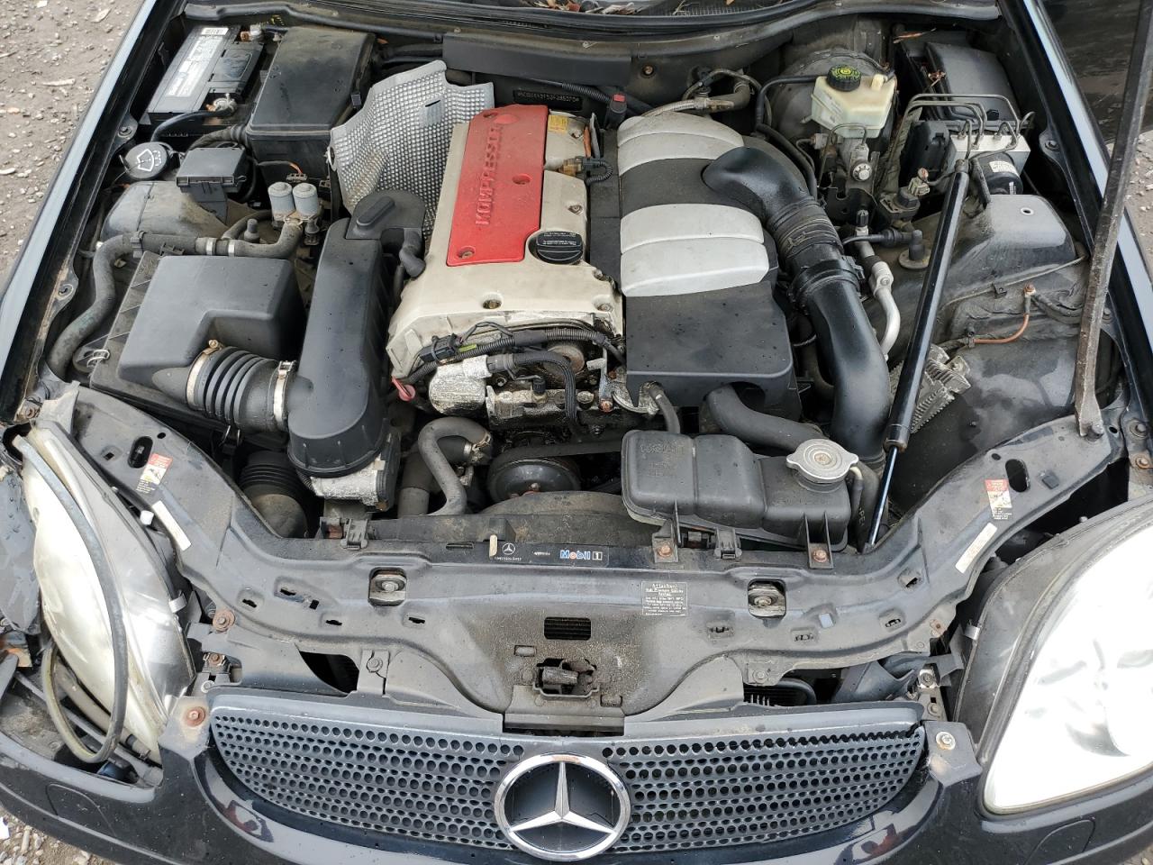 2003 Mercedes-Benz Slk 230 Kompressor VIN: WDBKK49F53F285070 Lot: 81040465