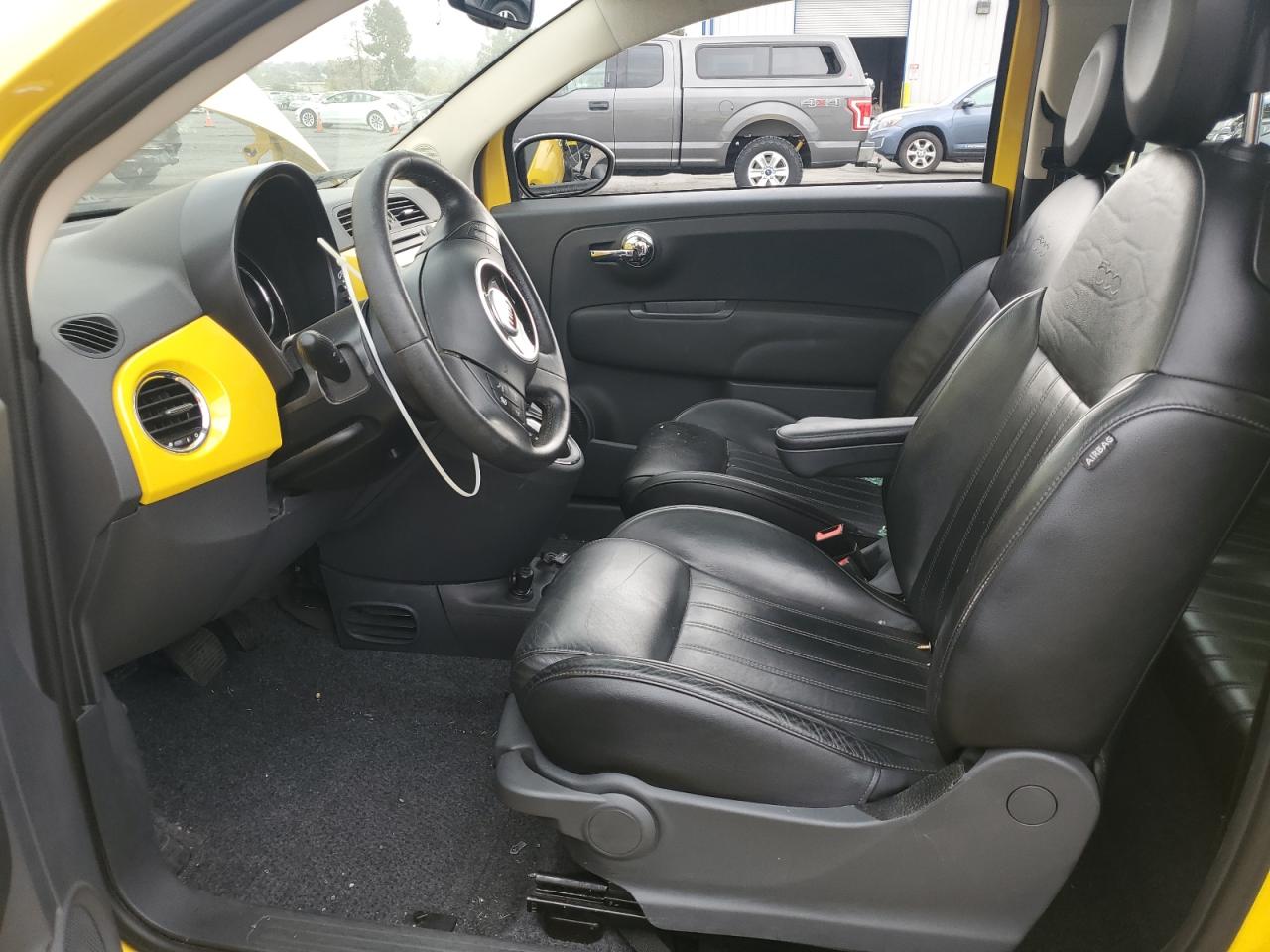 2015 Fiat 500 Lounge VIN: 3C3CFFCRXFT541095 Lot: 84003235