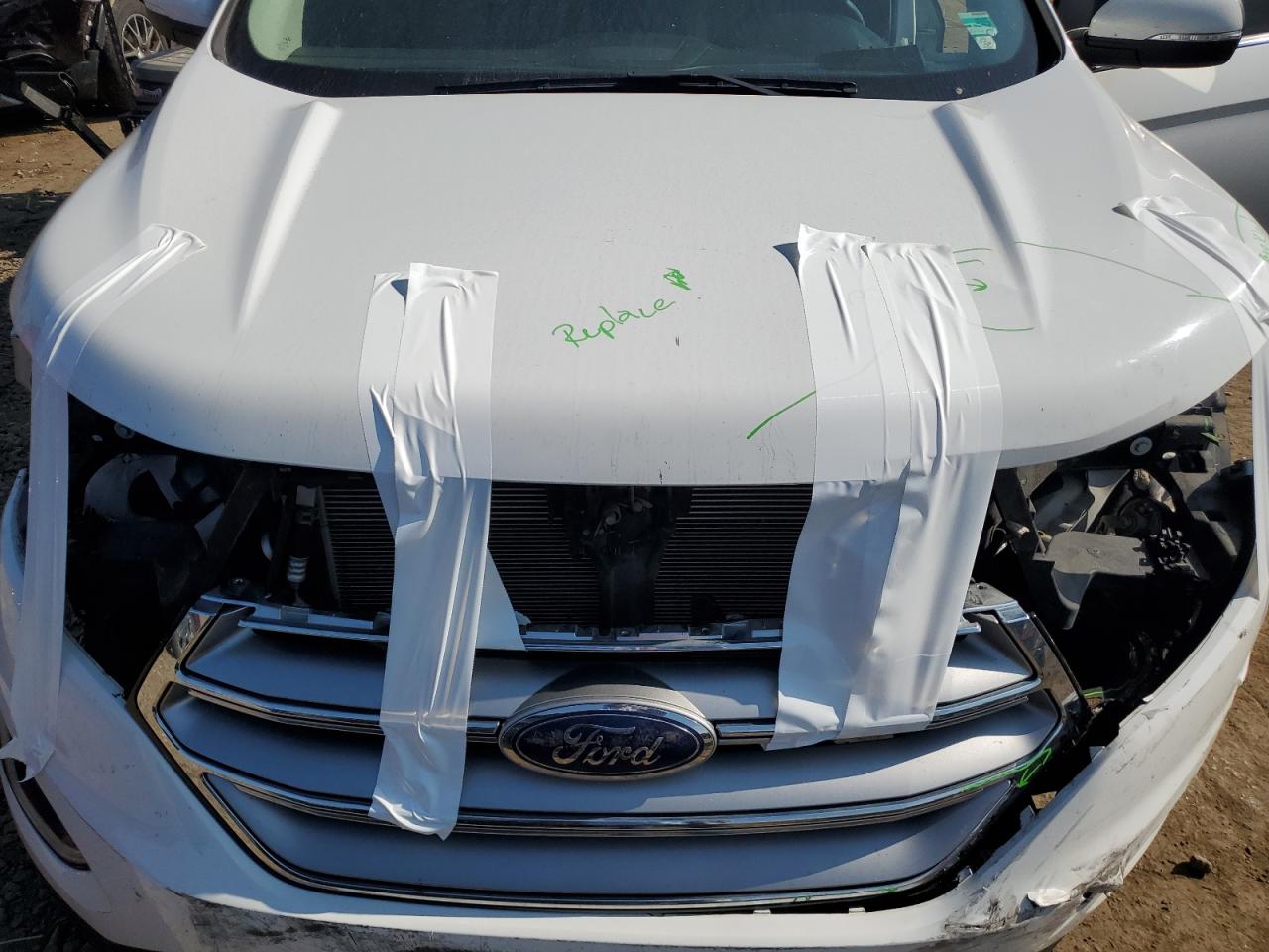 2017 Ford Edge Sel VIN: 2FMPK4J96HBC25994 Lot: 80852055